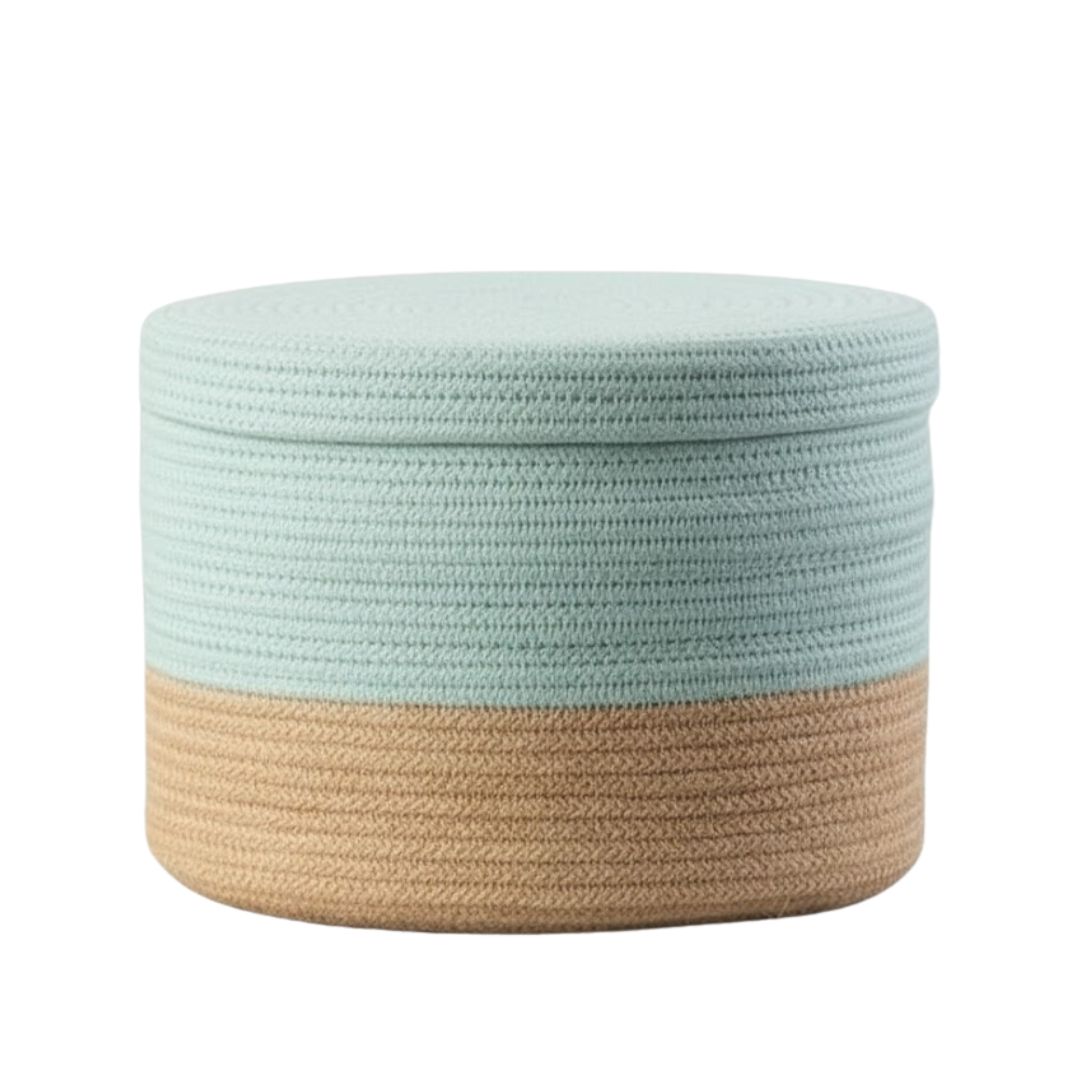 Stylish Eco-Friendly Lid Box for Home Organization